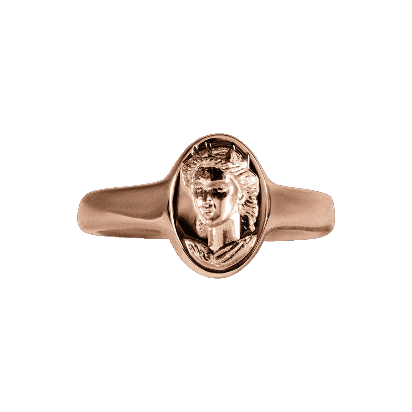 Boudica Solid Gold Signet Ring