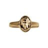 Boudica Solid Gold Signet Ring