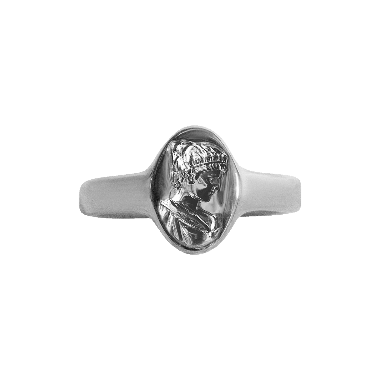 Hypatia Solid Gold Signet Ring