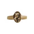 Hypatia Solid Gold Signet Ring
