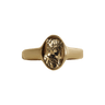 Hypatia Solid Gold Signet Ring