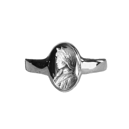 Sappho Solid Gold Signet Ring