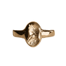 Sappho Solid Gold Signet Ring