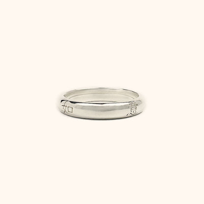 IMPERFECT: Well Wishes Band Size 5 Silver