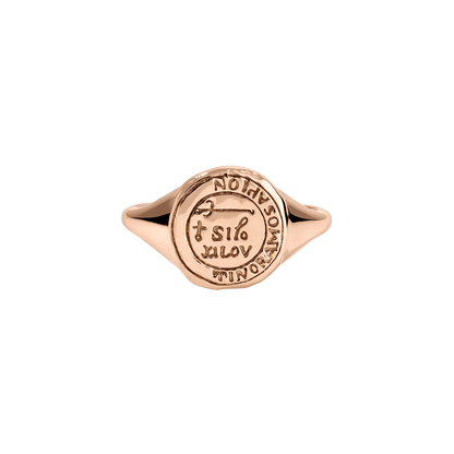 Sagittarius Alchemical Zodiac Signet Ring