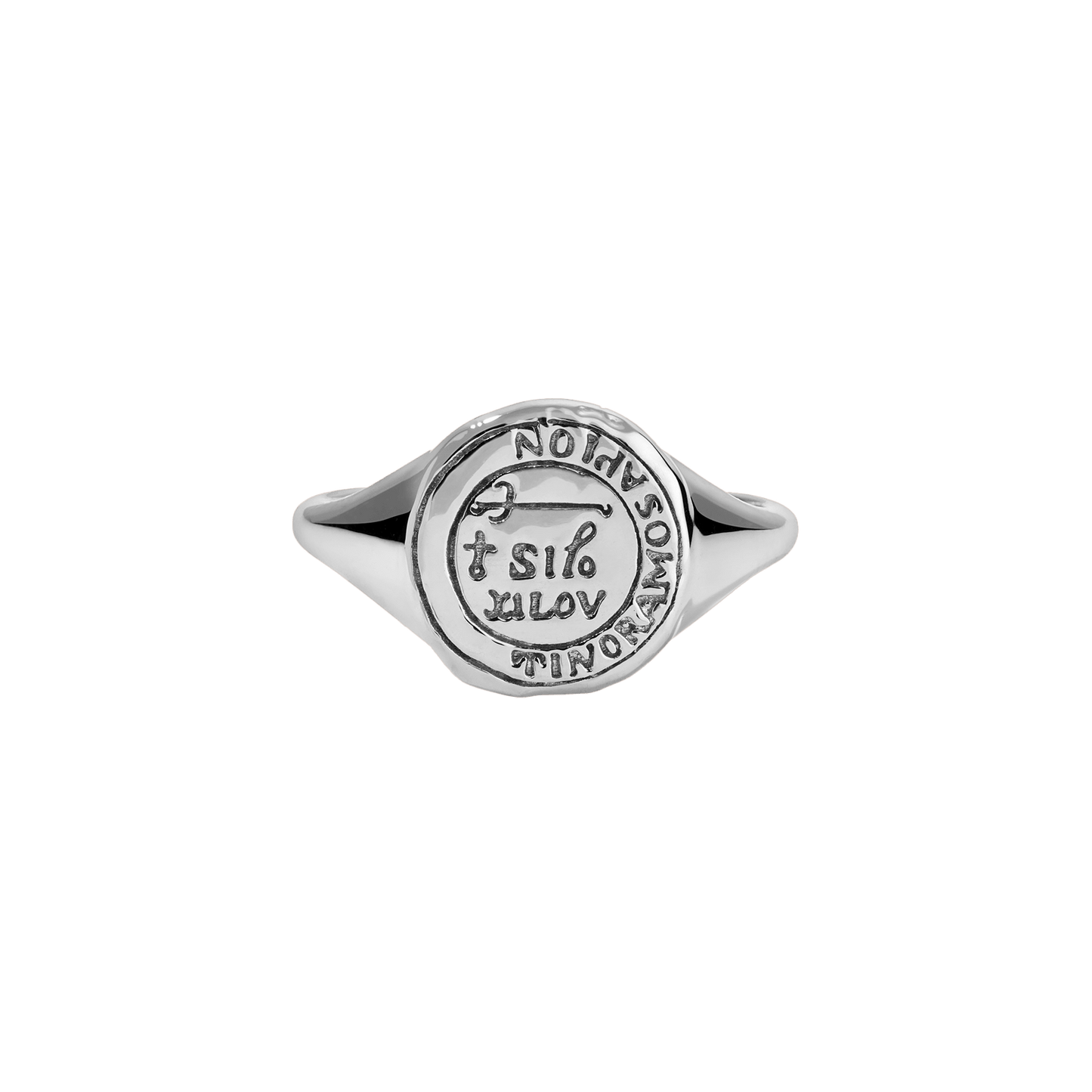Sagittarius Alchemical Zodiac Signet Ring