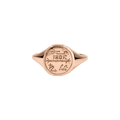 Scorpio Alchemical Zodiac Signet Ring