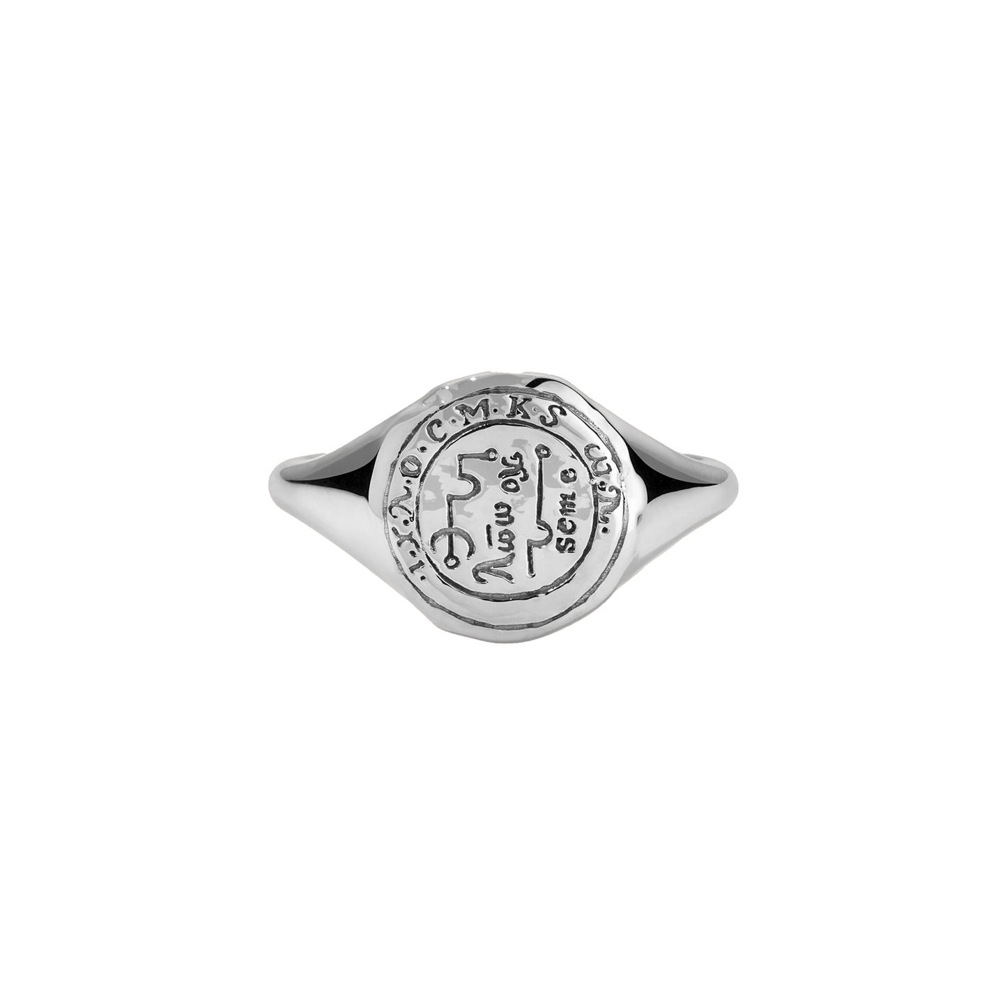 Taurus Alchemical Zodiac Signet Ring