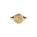 Taurus Alchemical Zodiac Signet Ring