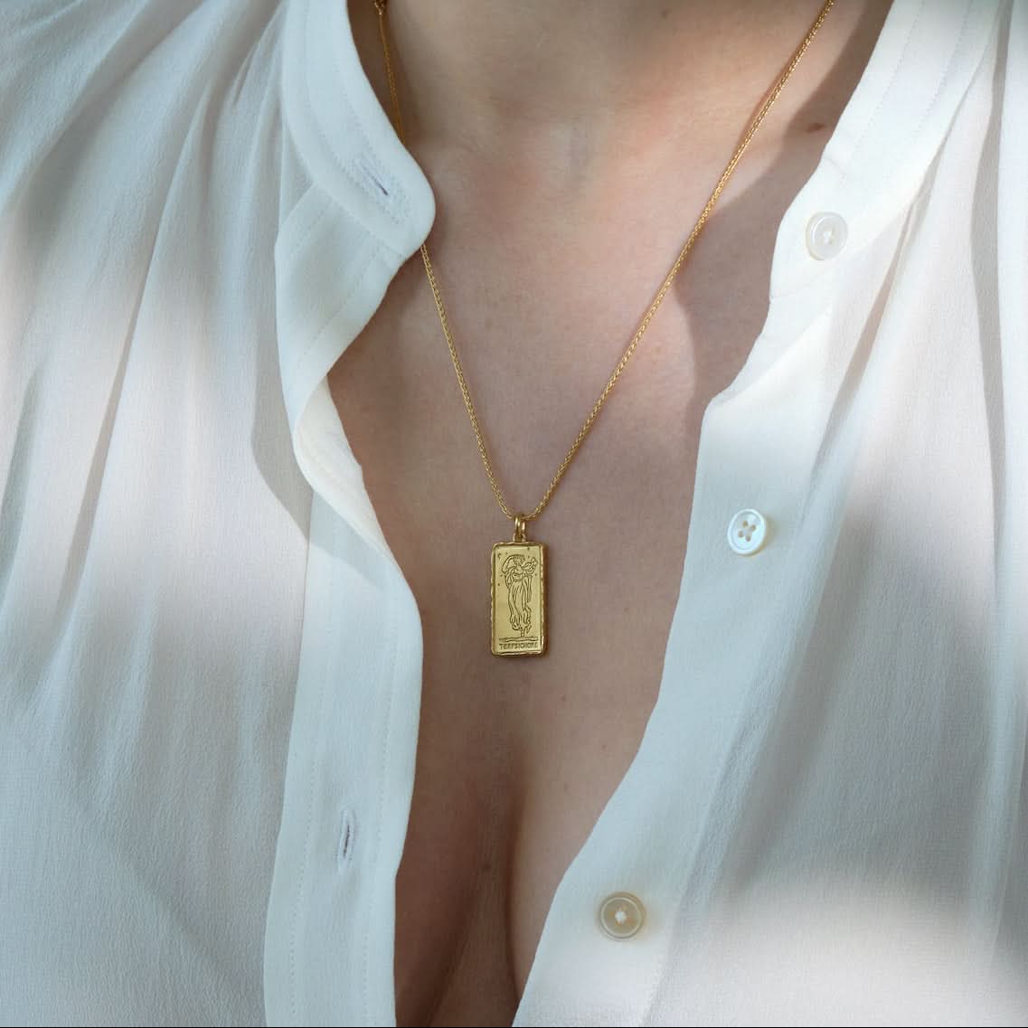 Terpsichore Muse of Dance Necklace