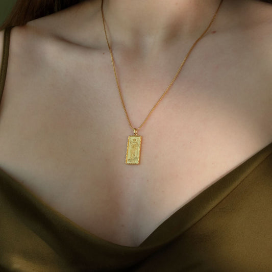 Thalia Muse of Comedy Necklace