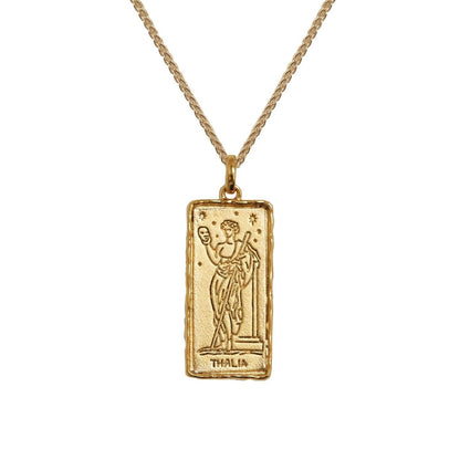 Thalia Muse of Comedy Necklace