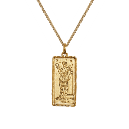 Thalia Muse of Comedy Necklace
