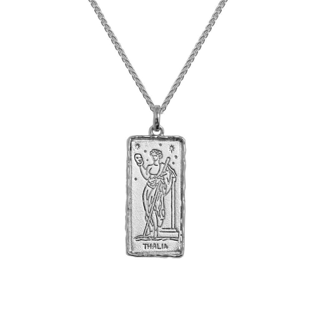 Thalia Muse of Comedy Necklace