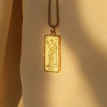Thalia Muse of Comedy Necklace
