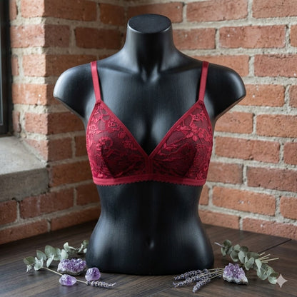 Net Lace Summer Bralette Collection – Non Padded Soft & Breathable Comfort Wear