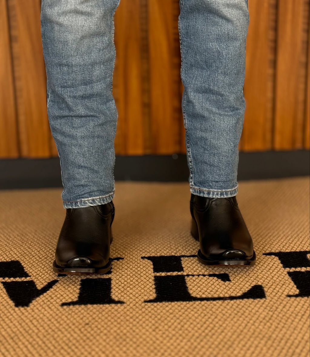 Original Deerskin  Zipper Cowboy Boots