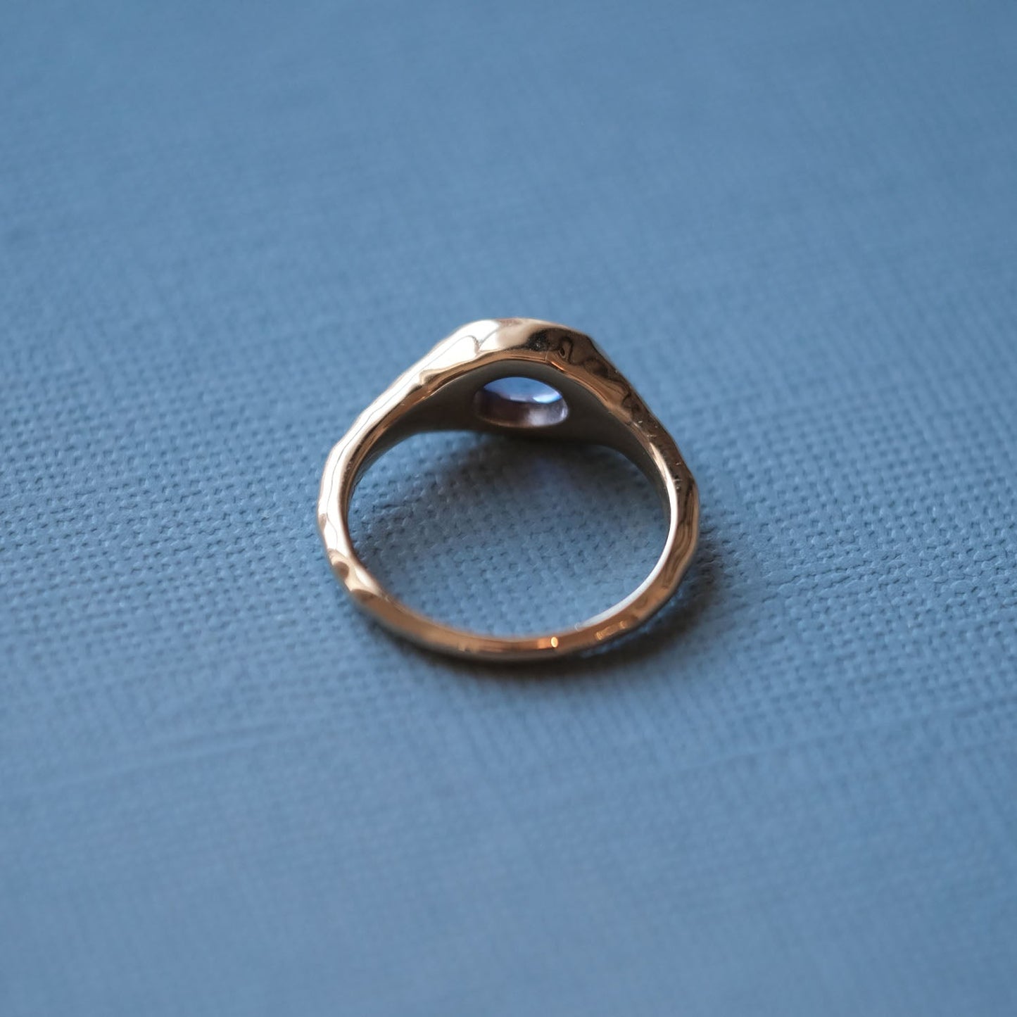 Amphitrite Molten Sapphire Ring
