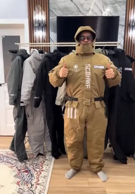 All-in-One Windproof Insulated Outdoor Workwear