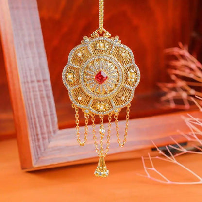 Eight Directions Fortune Pendant