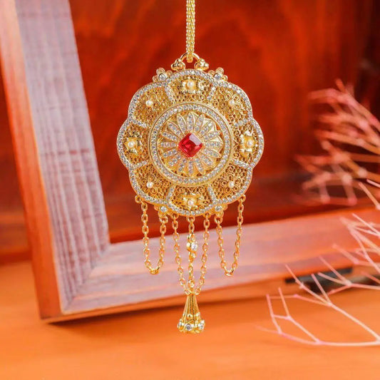 Eight Directions Fortune Pendant