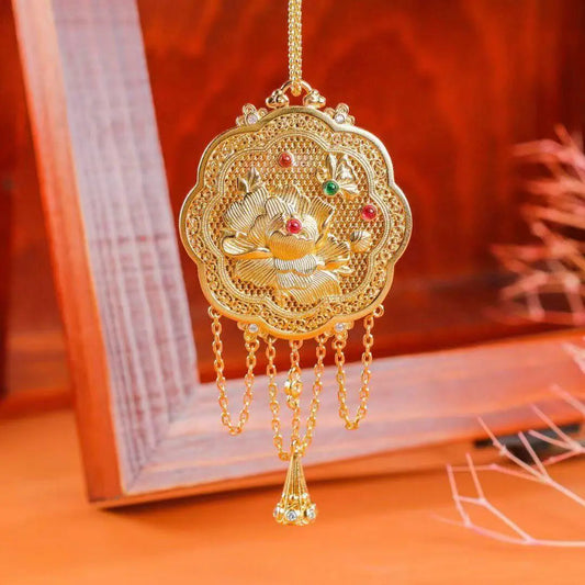 Eight Directions Fortune Pendant