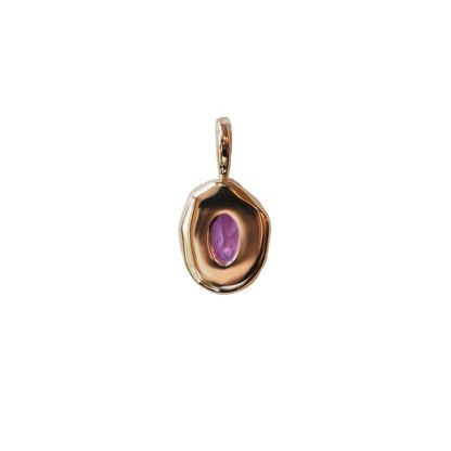 Molten Heirloom Pendant - Garnet