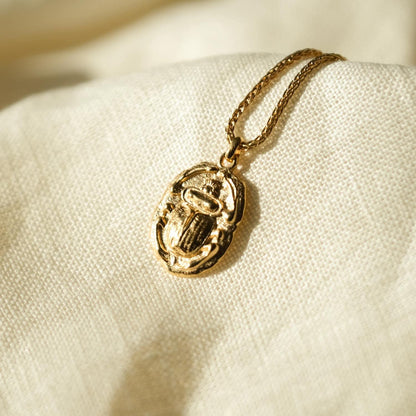 Ancient Scarab Talisman Pendant