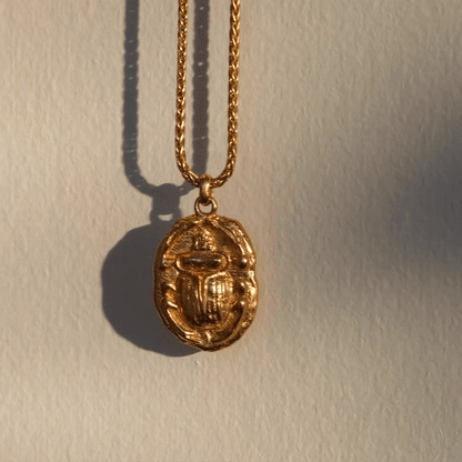 Ancient Scarab Talisman Pendant