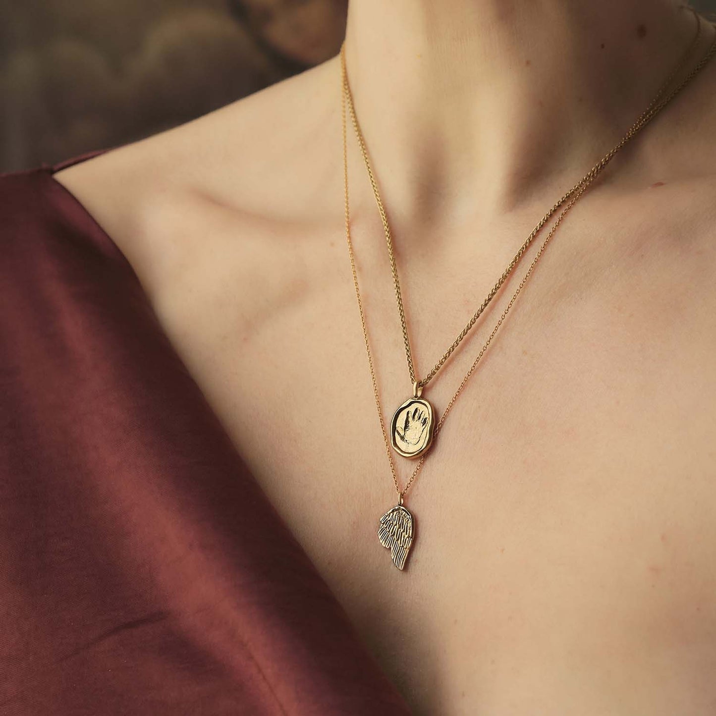 The Imprint - Bespoke Handprint Pendant