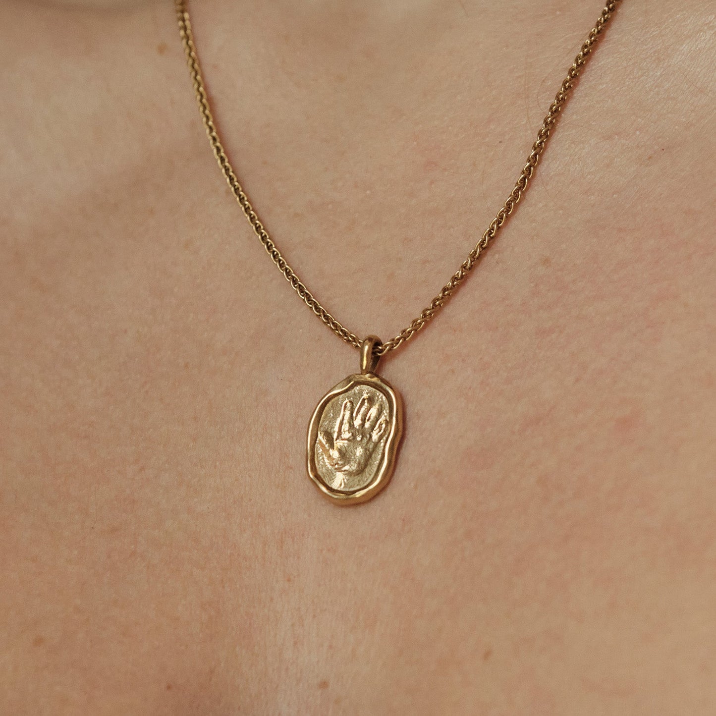 The Imprint - Bespoke Handprint Pendant