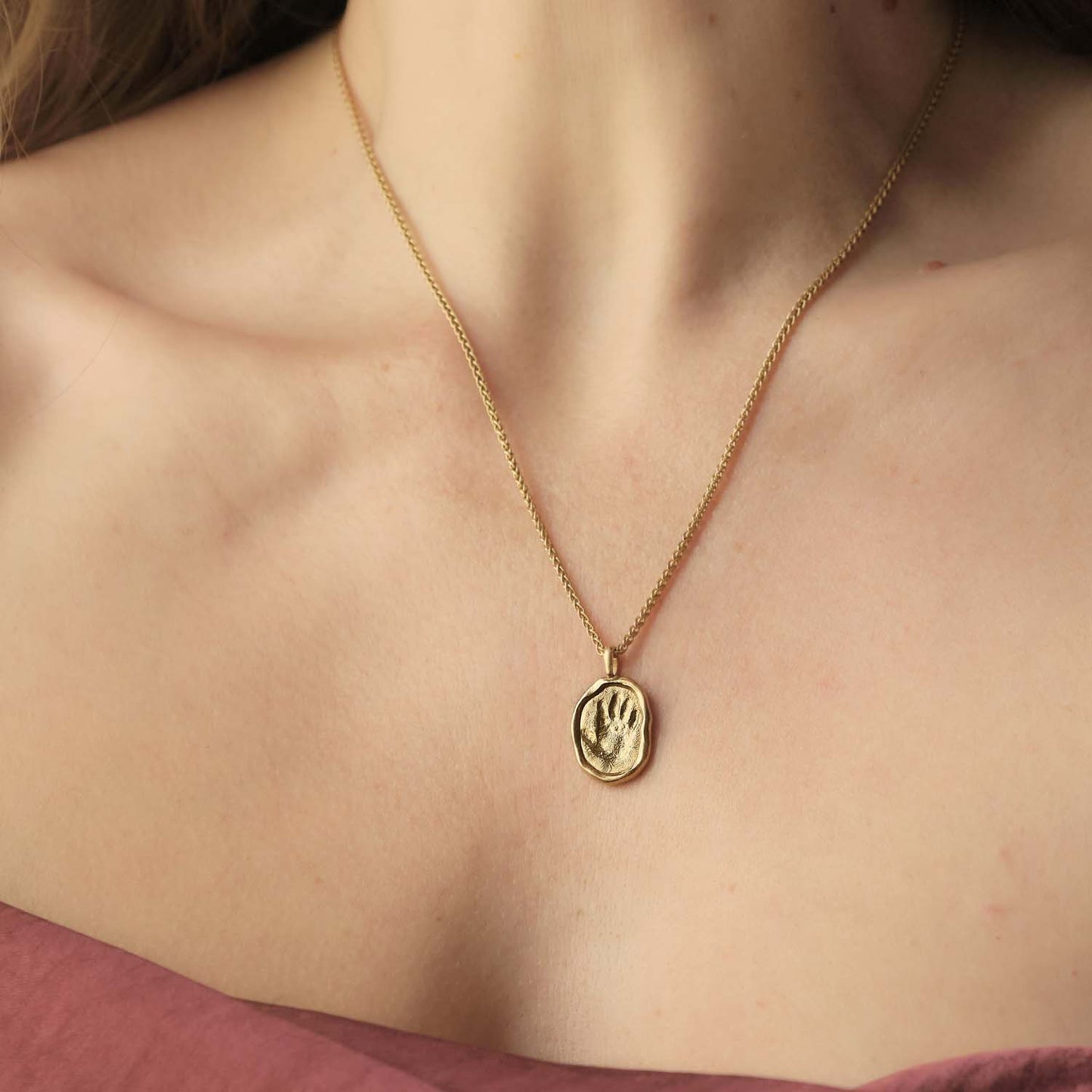 The Imprint - Bespoke Handprint Pendant