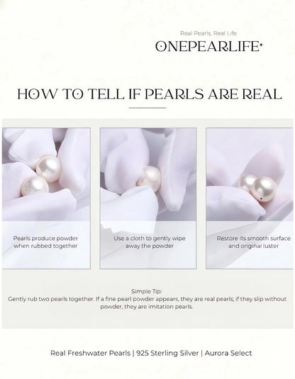 Freshwater Pearl Bracelet with Shell Charm, 4-5mm Ocean Inspired Jewelry