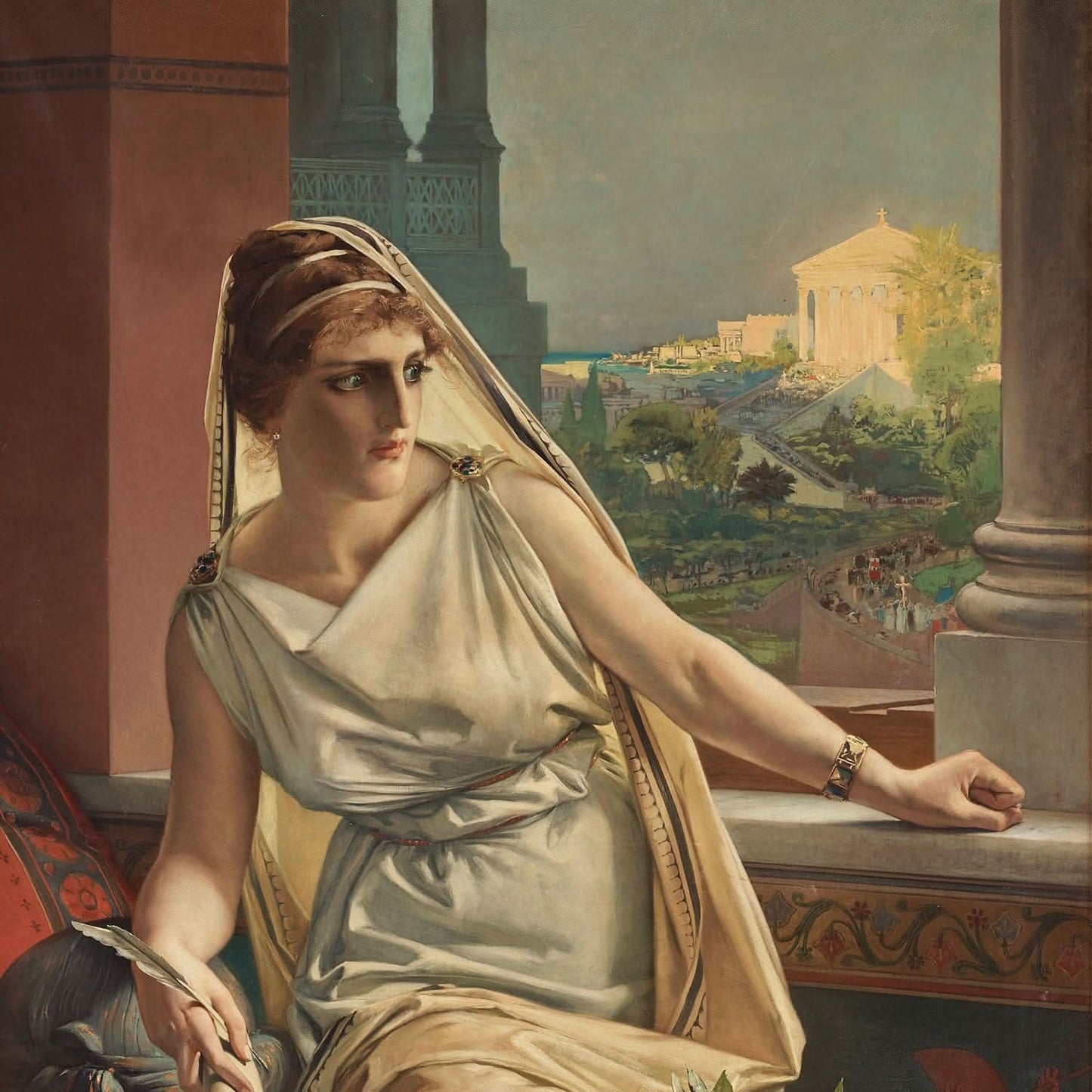 Hypatia of Alexandria Pendant