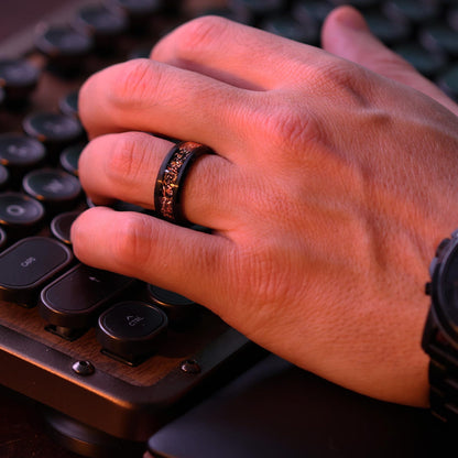Reclaimed Bullet Shell Wedding Ring