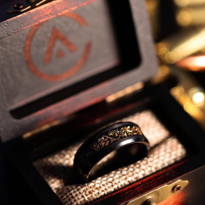 Reclaimed Bullet Shell Wedding Ring