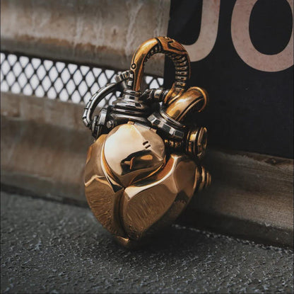 Mechanical Heart Anatomical Necklace