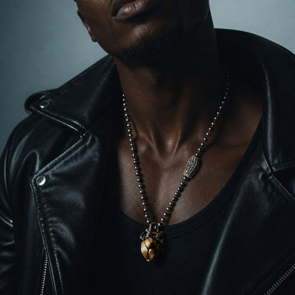 Mechanical Heart Anatomical Necklace