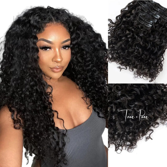 ISLAND CURL - CLIP IN HAIR EXTENSIONS