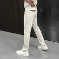Fine knitting craftsmanship Simple soft trousers