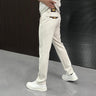 Fine knitting craftsmanship Simple soft trousers