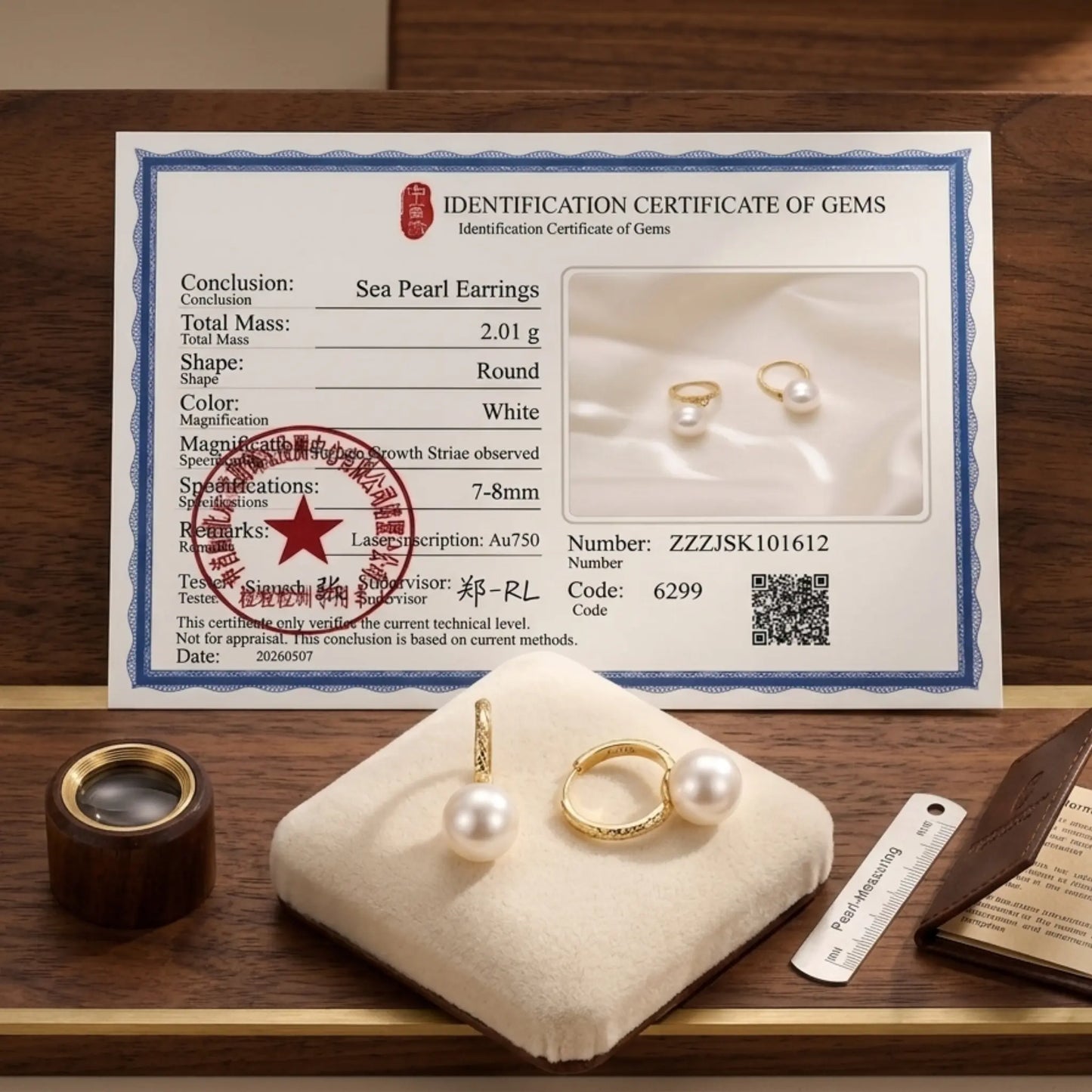 Dainty Bridesmaid Pearl Gift Necklace, 18K White Gold Plated Silver Station Pearl Chain