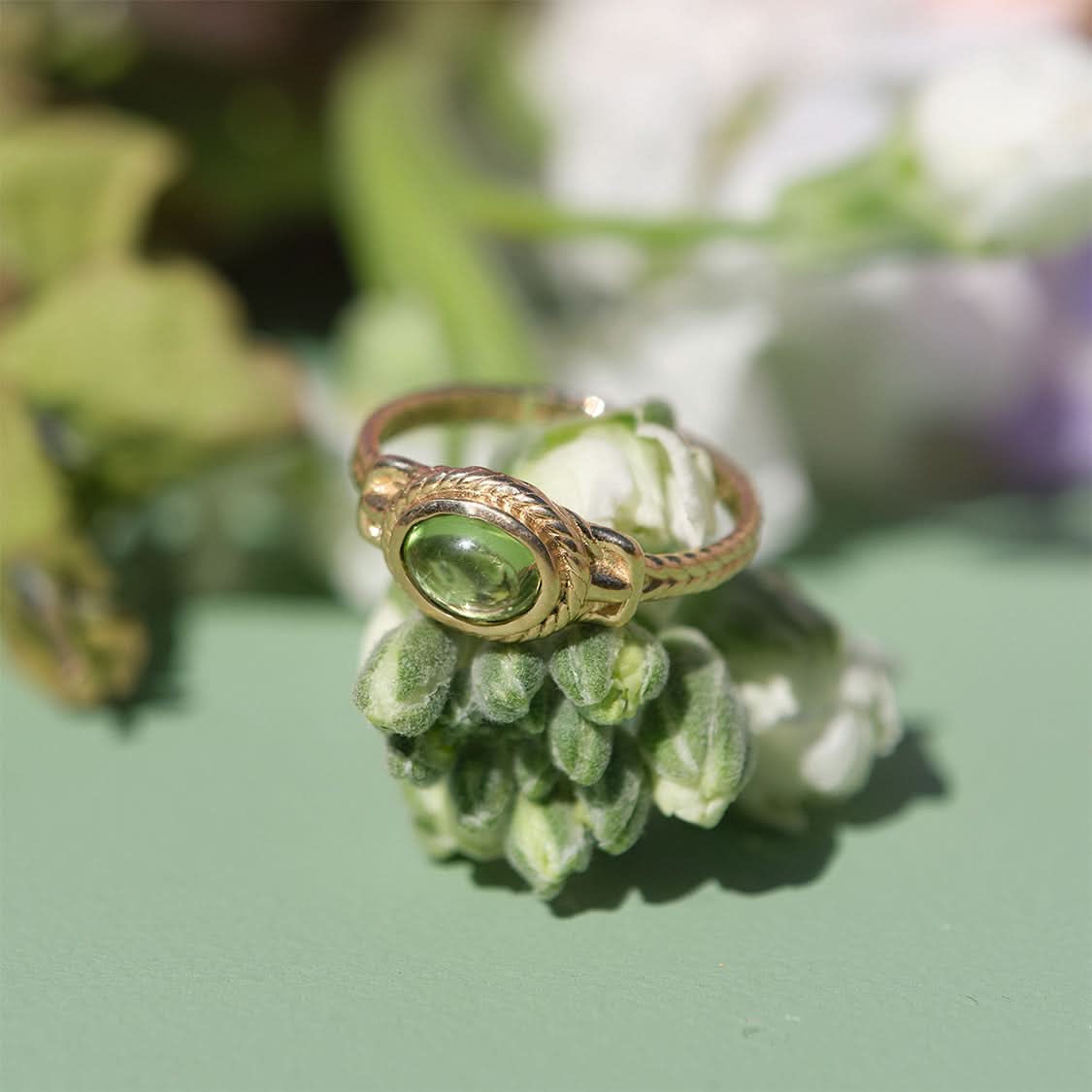 Ancient Heirloom Ring - Peridot