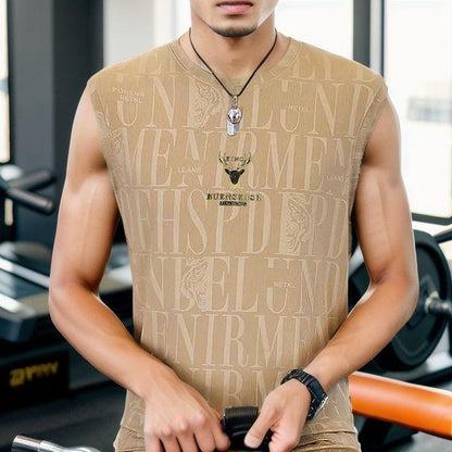 Jacquard breathable vest