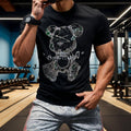Rhinestone bear T-shirt